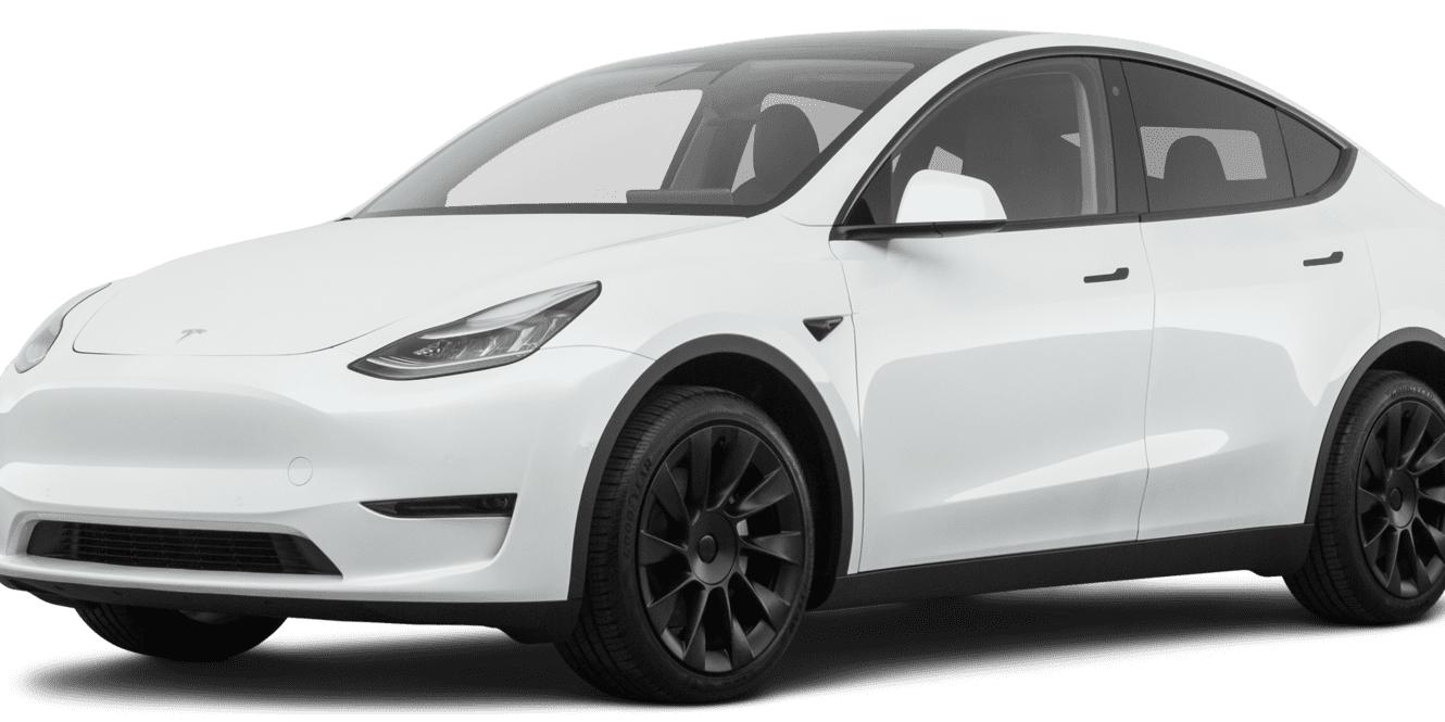 TESLA MODEL Y 2021 5YJYGDEE0MF293285 image